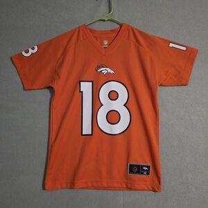 NFL Team Apparel Youth Denver Broncos Peyton Manning Jersey Size Medium